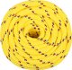 vidaXL vidaXL Linka żeglarska, żółta, 18 mm, 100 m, polipropylen 3