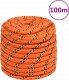 vidaXL vidaXL Linka żeglarska, pomarańczowa, 16 mm, 100 m, polipropylen 1