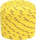vidaXL vidaXL Linka żeglarska, żółta, 18 mm, 50 m, polipropylen 2