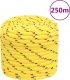vidaXL vidaXL Linka żeglarska, żółta, 16 mm, 250 m, polipropylen 1