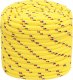 vidaXL vidaXL Linka żeglarska, żółta, 16 mm, 250 m, polipropylen 2