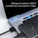 Kieszeń Orico Obudowa dysku SATA 2,5" USB 3.1 czarna 5