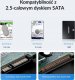 Kieszeń Orico Obudowa dysku 2,5" USB-C 3.1 6Gbps czarna (25PW1C-C3-BK-EP) 1