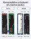 Kieszeń Orico M.2 SATA USB-C 5Gbps czarna 5