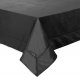 Eurofirany Obrus elegancki z welwetu z ozdobną Kantą 145X220 czarny 1