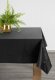 Eurofirany Obrus elegancki z welwetu z ozdobną Kantą 145X220 czarny 1