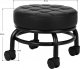 Activeshop TABORET KOSMETYCZNY DO PEDICURE H-13 CZARNY 3