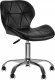 Activeshop Taboret kosmetyczny QS-06 Czarny 1