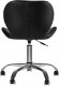 Activeshop Taboret kosmetyczny QS-06 Czarny 2