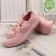 News Buty sportowe damskie ażurowe pudrowy róż NEWS 40 7