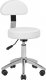 Activeshop Taboret kosmetyczny do pedicure 304-P biały 1