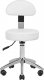 Activeshop Taboret kosmetyczny do pedicure 304-P biały 1