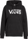 Vans Bluza damska Vans WM Drop V Logo Hoodie Czarna (VN0A5HNPBLK) r. S 1