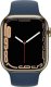 Smartwatch Apple Apple Watch Series 7 GPS + Cellular MN9M3EL/A 45mm, Retina LTPO OLED, Touchscreen, Heart rate monitor, Waterproof, Bluetooth, Wi-Fi, Gold, Blue 2