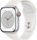 Smartwatch Apple Watch 8 GPS + Cellular 41mm Silver Alu Sport Biały  (MP4A3EL/A) 1
