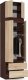 Fabryka Mebli Akord Nadstawka na szafę 60 cm - wenge- dąb sonoma - 2 drzwi 5