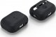 Spigen Etui ochronne na słuchawki Spigen Silicone Fit Strap do Apple AirPods Pro 1/2 black/phantom green ACS05810 5