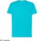 JHK T-shirt JHK TSRA 150 - męski z krótkim rękawem wzmocniony lycrą ściągacz, 100% bawełna, 155-160g - fuksja XS 153