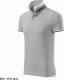 MALFINI Collar Up 256 - ADLER - Koszulka polo męska, 215 g/m2, 100% bawełna, - light anthracite L 13