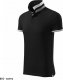 MALFINI Collar Up 256 - ADLER - Koszulka polo męska, 215 g/m2, 100% bawełna, - light anthracite L 20