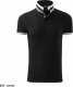 MALFINI Collar Up 256 - ADLER - Koszulka polo męska, 215 g/m2, 100% bawełna, - light anthracite L 21