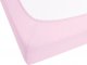 Beliani Bawełniane prześcieradło z gumką 200 x 200 cm różowe JANBU 4