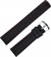 Hirsch Skórzany wodoodporny pasek do zegarka 20 mm HIRSCH Carbon L 02592052-2-20 2