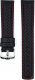 Hirsch Skórzany wodoodporny pasek do zegarka 20 mm HIRSCH Carbon L 02592052-2-20 4
