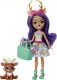 Mattel Enchantimals BFF Reveal Lalka Danessa Deer + zwierzątka niespodzianki HLK84 (HLK83) 1