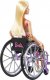 Lalka Barbie Mattel Fashonistas Lalka na wózku Strój w kratkę HJT13 5