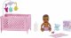 Lalka Barbie Mattel Opiekunka Zestaw Lalka i bobas HJY34 2