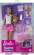 Lalka Barbie Mattel Opiekunka Zestaw Lalka i bobas HJY34 4