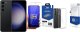 Smartfon Samsung Galaxy S23 5G 8/128GB Czarny (SM-S911BZKD) + Etui Clear Case + FlexibleGlass 1