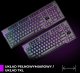 Klawiatura PREYON PREYON SILENT CLAW RED + Podkładka pod nadgarstki Falcon Soft Full Size 18