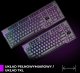 Klawiatura PREYON PREYON SILENT CLAW TKL BROWN + Podkładka pod nadgarstki Falcon Soft TKL 41