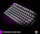 Klawiatura PREYON PREYON SILENT CLAW TKL YELLOW + Podkładka pod nadgarstki Falcon Soft TKL 4