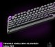 Klawiatura PREYON PREYON SILENT CLAW TKL YELLOW + Podkładka pod nadgarstki Falcon Soft TKL 6