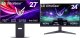 Monitor LG UltraGear 27G850A-B + UltraGear 24GS50F-B 1