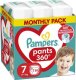 Pampers Pieluchomajtki 7, 17+ kg, 114 szt. x2 1