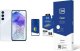 Smartfon Samsung Galaxy A55 5G 8/128GB Niebieski - Awesome Iceblue (SM-A556BLB) + FlexibleGlass + Etui Clear Case 1