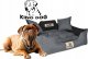 AIO FACTORY Legowisko personalizowane KINGDOG 100x75 ciemno szare 3