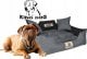 AIO FACTORY Legowisko Imię Pupila KINGDOG 100x75 Jasnoszare 4
