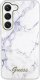 Guess Etui Guess GUHCS23SPCUMAH do Samsung Galaxy S23 S911 biały/white hardcase Marble 2