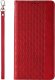Hurtel Magnet Strap Case etui iPhone 14 Pro pokrowiec z klapką portfel mini smycz podstawka czerwone 5