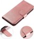 Hurtel Magnet Case etui iPhone 14 Pro Max pokrowiec z klapką portfel podstawka różowe 1