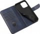 Hurtel Magnet Case etui iPhone 14 Pro Max pokrowiec z klapką portfel podstawka niebieskie 5
