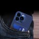 Hurtel Leather Stand Case etui do iPhone 14 Pro Max pokrowiec portfel na kartę z podstawką niebieskie 1
