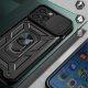 Hurtel Hybrid Armor Camshield etui iPhone 14 Pro Max pancerny pokrowiec z osłoną na aparat niebieskie 5