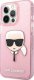 Karl Lagerfeld Karl Lagerfeld Karls Head Glitter - Etui iPhone 13 Pro Max (różowy) 2