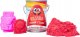 Epee Ultra piasek puszka 150g czerwony + foremka 3D lew 1